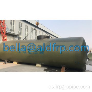 1-150M3 Tanque de almacenamiento subterráneo de la pertitud con pared doble